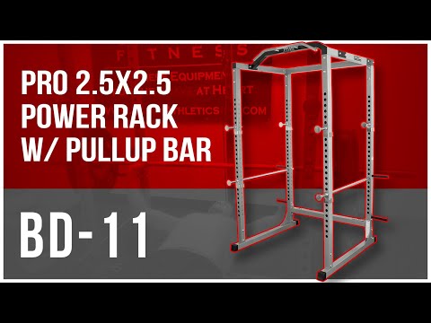 Pro 2.5x2.5 Power Rack w/ Pullup Bar