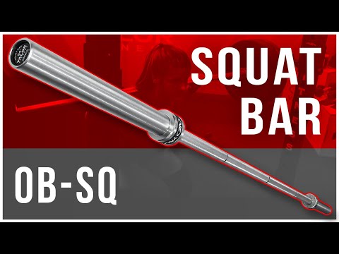 OB SQ Squat Bar Heavy Duty Big Lifting Bar Valor Fitness