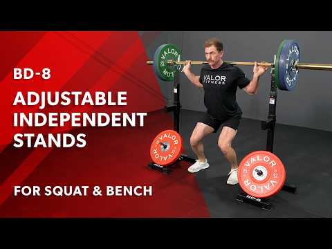 Independent Squat and Bench Stands