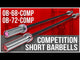 Short Sleeve Competition Barbell 68" 25mm