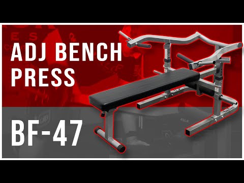 Flat - Incline Bench Press Machine w/ Converging Arms