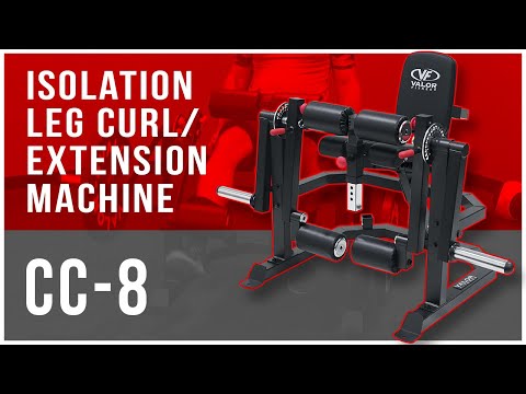 Heavy Duty Isolated Leg Extension - Curl Machine