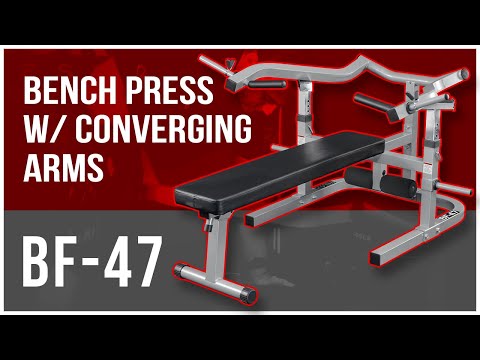 Flat - Incline Bench Press Machine w/ Converging Arms