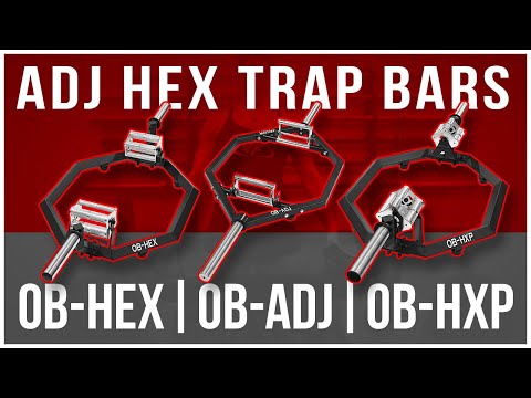 Load and play video in Gallery viewer, OB-HXP, Parallel Multi-Grip Hex Trap Bar
