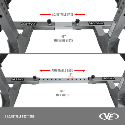 Squat Stand Towers with Dip Handles | Valor Fitness BD-18