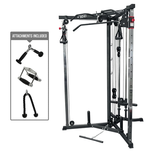 Cable Crossover Station w/ Attachment Bundle