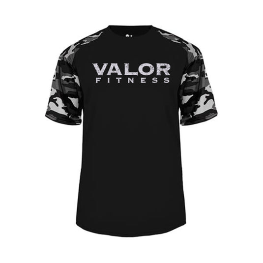 Valor Fitness Men's Camo Sport T-Shirt