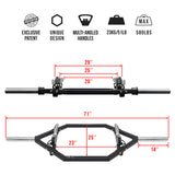 Adjustable Neutral Grip Trap Bar