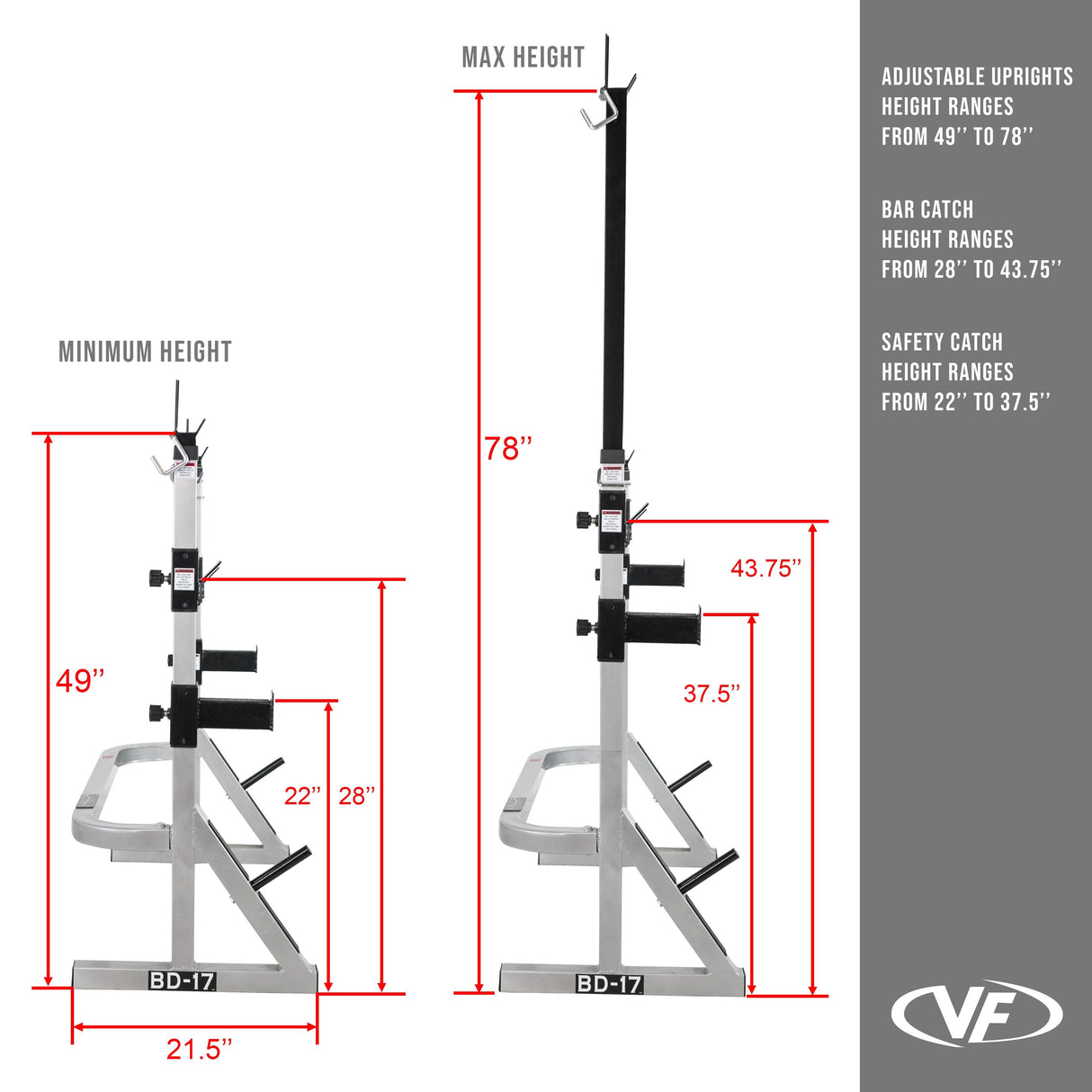 BD-17, Squat Stand Rack