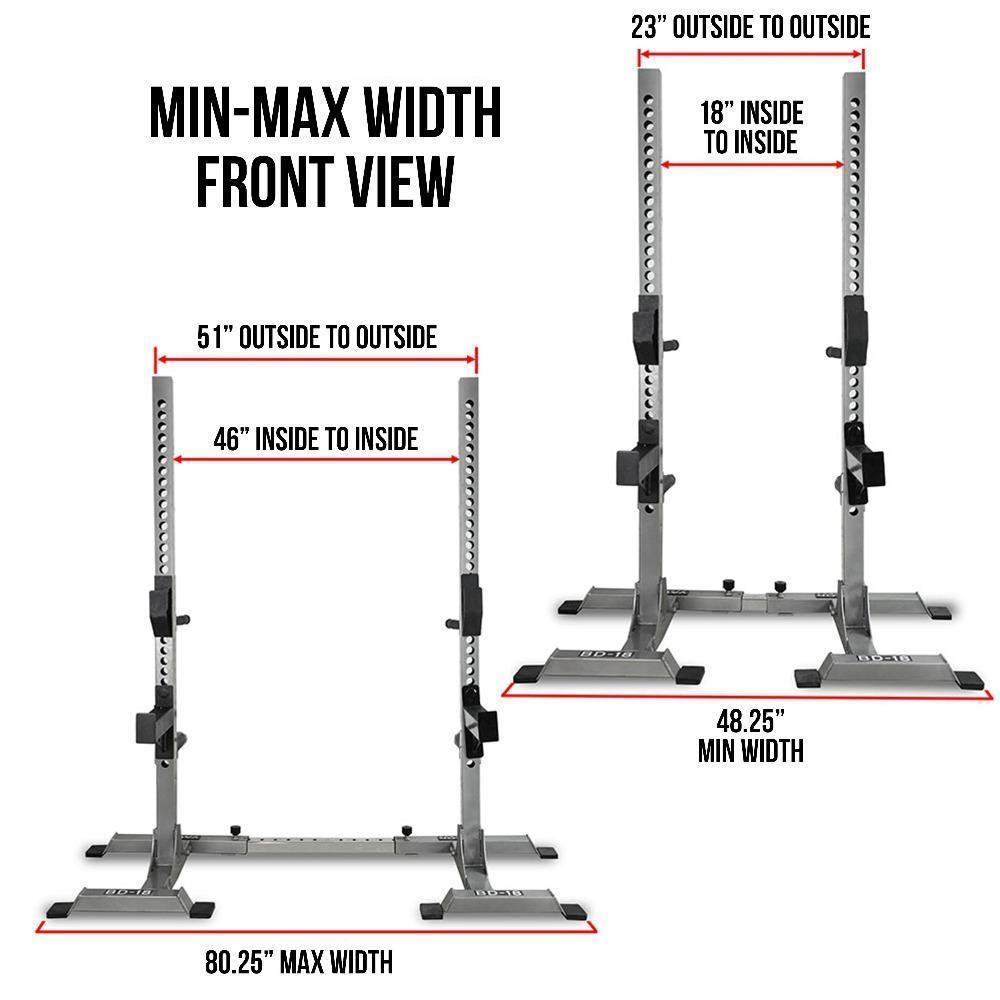 Valor Fitness BD-18, Squat Stand Towers