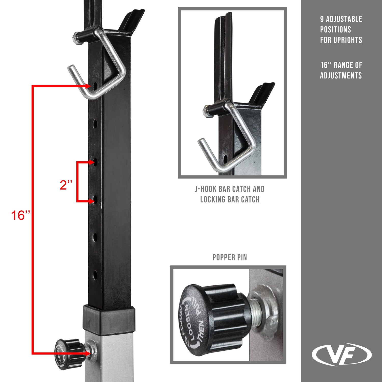 Independent Bench Press Stands | Valor Fitness BD-2