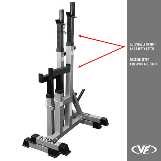 Independent Bench Press Stands | Valor Fitness BD-2