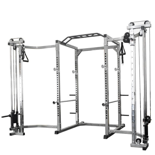 Valor Fitness BD-33BCC, Power Rack w/ Cable Crossover Attachment