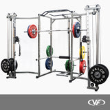 BD-33BCCL, Power Rack w/ Lat Pull & Cable Crossover Attachments