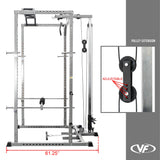 BD-33BL, Power Rack w/ Lat Pull Attachment