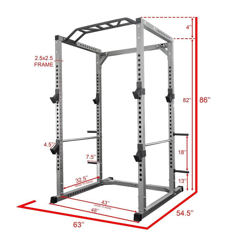 Valor Fitness BD-41, Power Rack