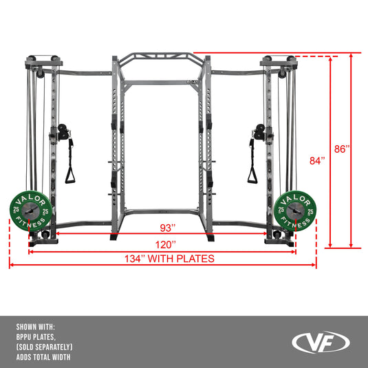 Cable Crossover Power Rack Attachment at Mark Lenhardt blog