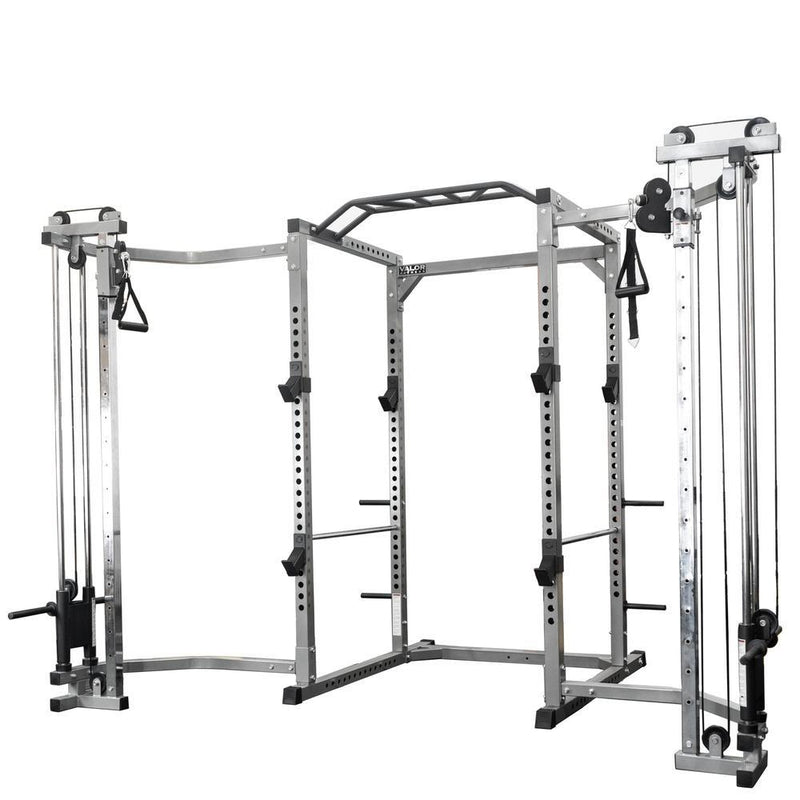 Load image into Gallery viewer, Valor Fitness BD-41BCC, Power Rack w/ Cable Crossover Attachment
