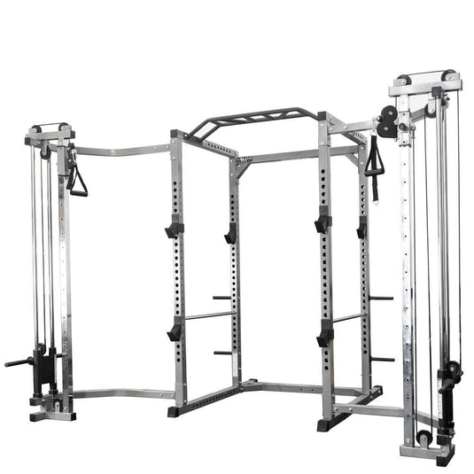 Valor Fitness BD-41BCC, Power Rack w/ Cable Crossover Attachment