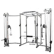 Valor Fitness BD-41BCCL, Power Rack w/ Lat Pull & Cable Crossover Attachments