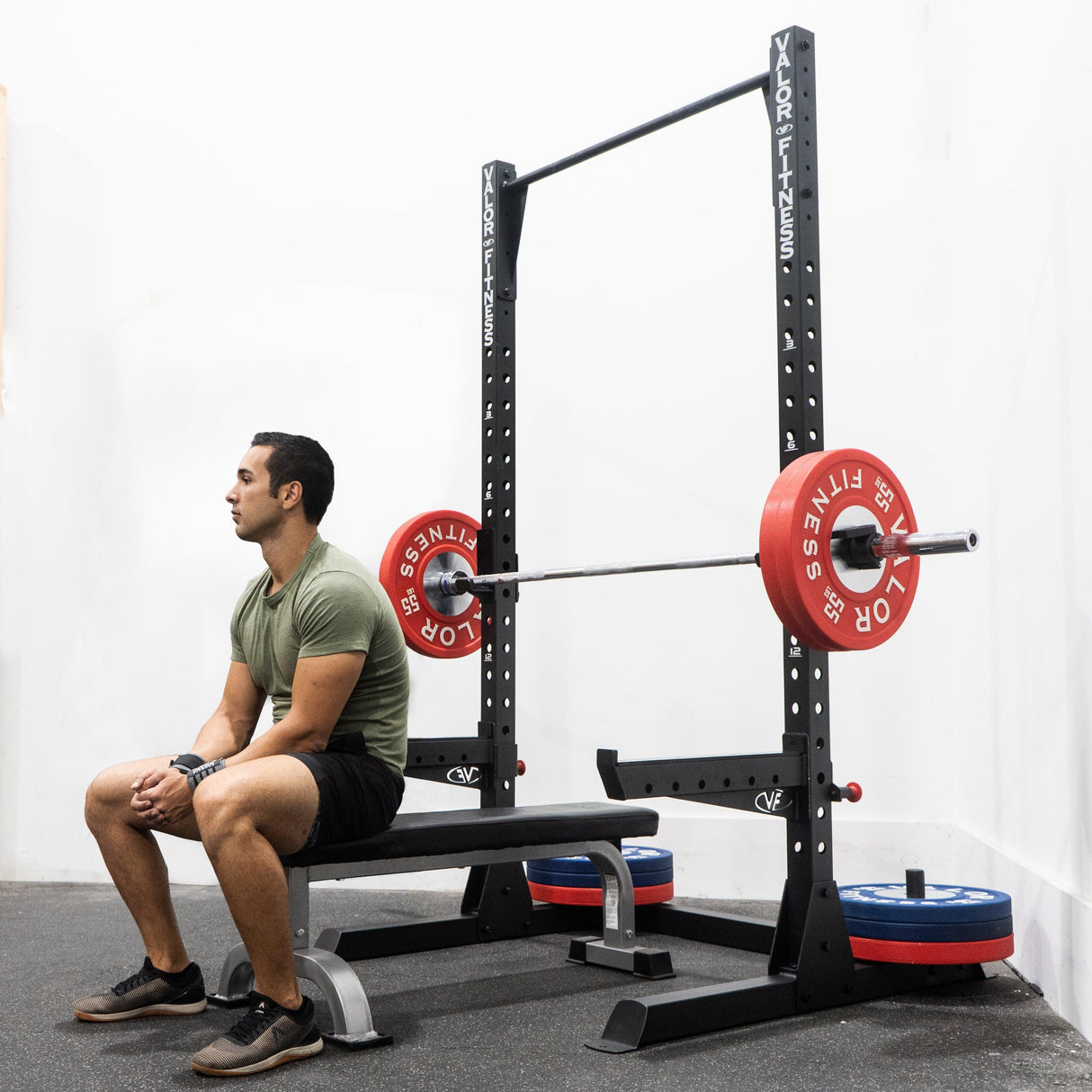 Power Rack Squat And Chin Up Rack Squat Half-rack With Pull Up Bar
