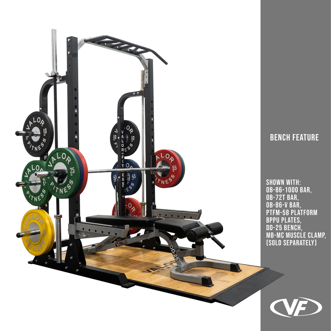 Half Rack, Heavy Duty Squat Rack for Home Gyms