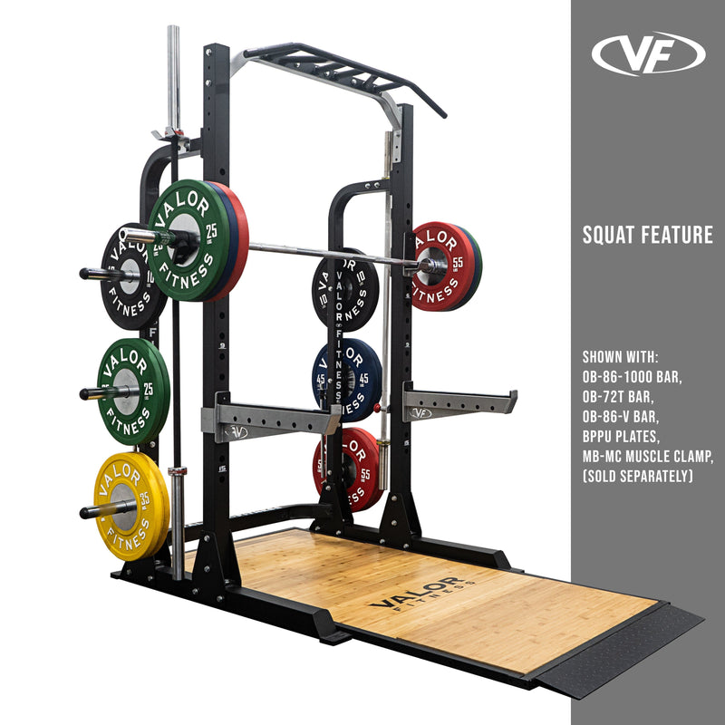 Transform Your Gym: Half Rack & Weightlifting Platform