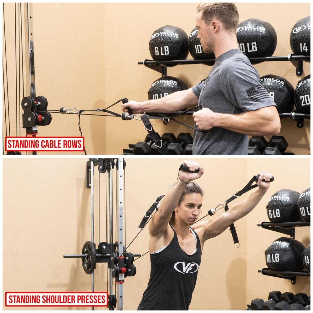 Valor fitness discount cable crossover attachment