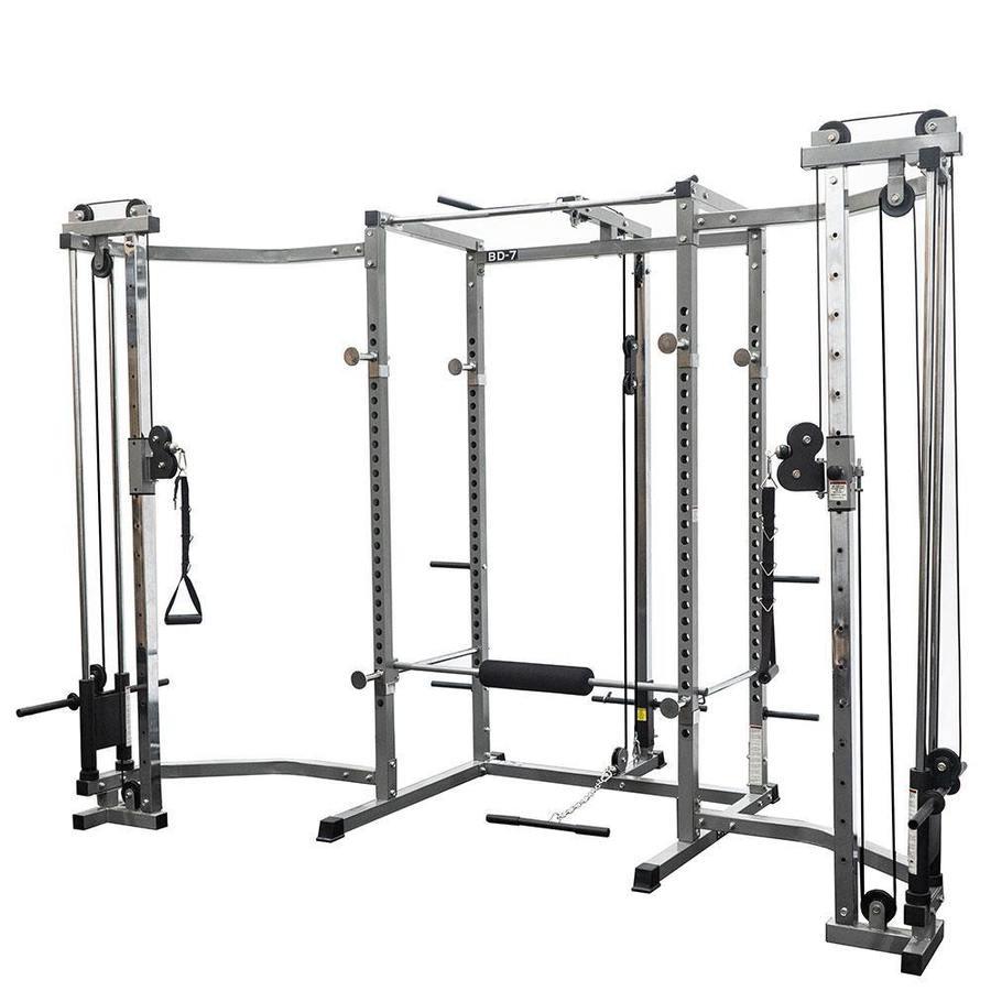 Valor Fitness BD-7, Power Rack w/ Lat Pull Station