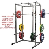 Valor Fitness BD-7, Power Rack w/ Lat Pull Station