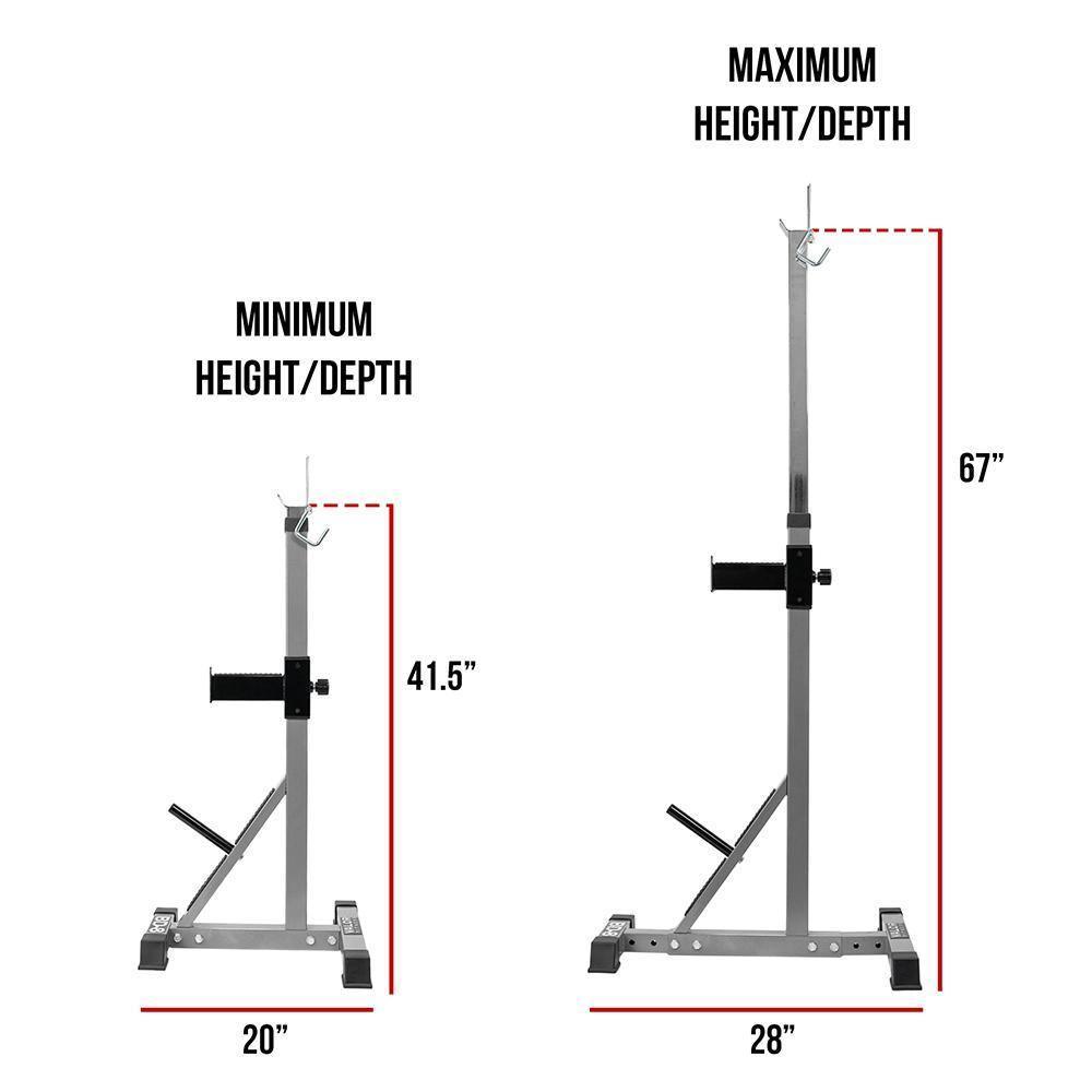 Valor Fitness BD-8, Squat Stands