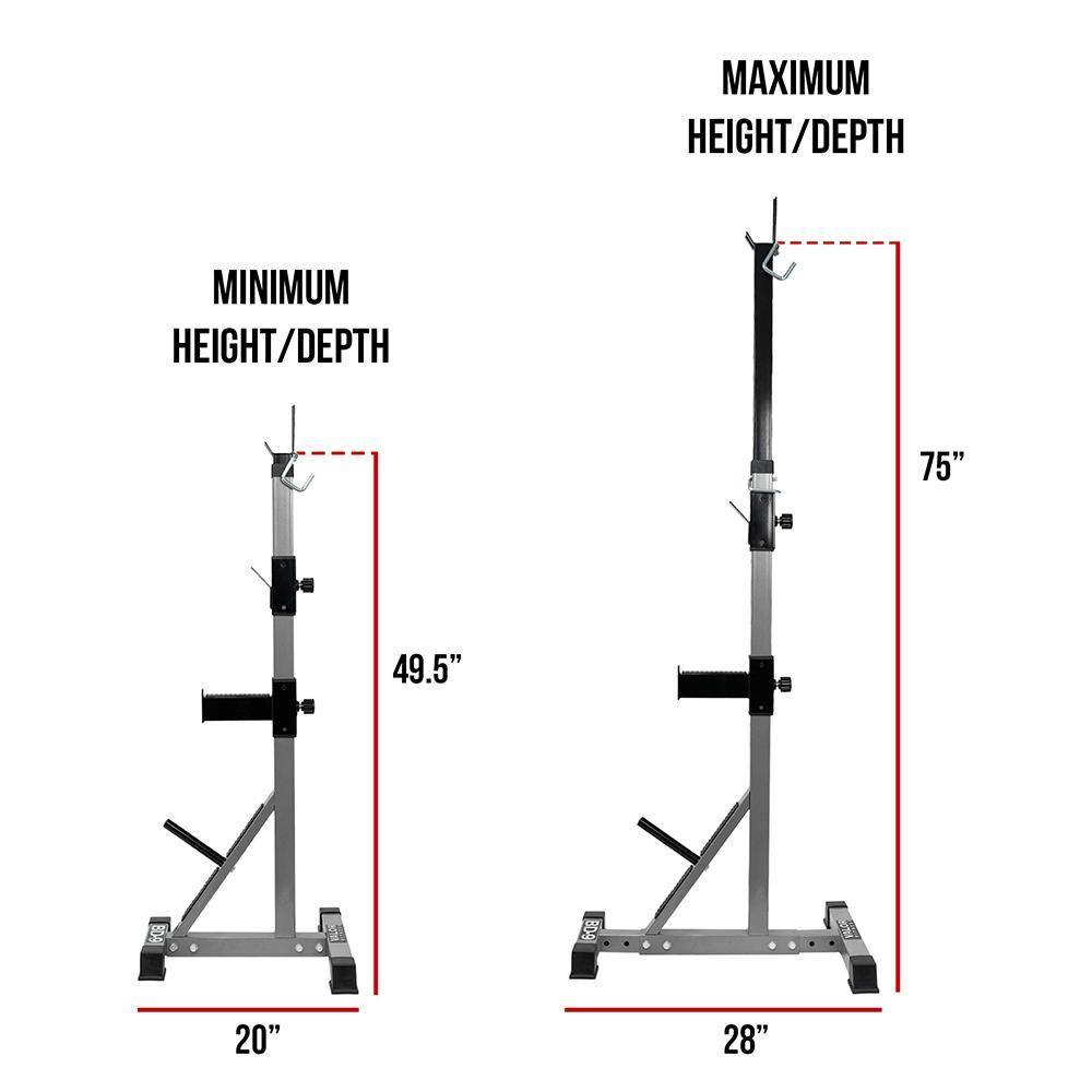 Valor Fitness BD-9, Squat Stands