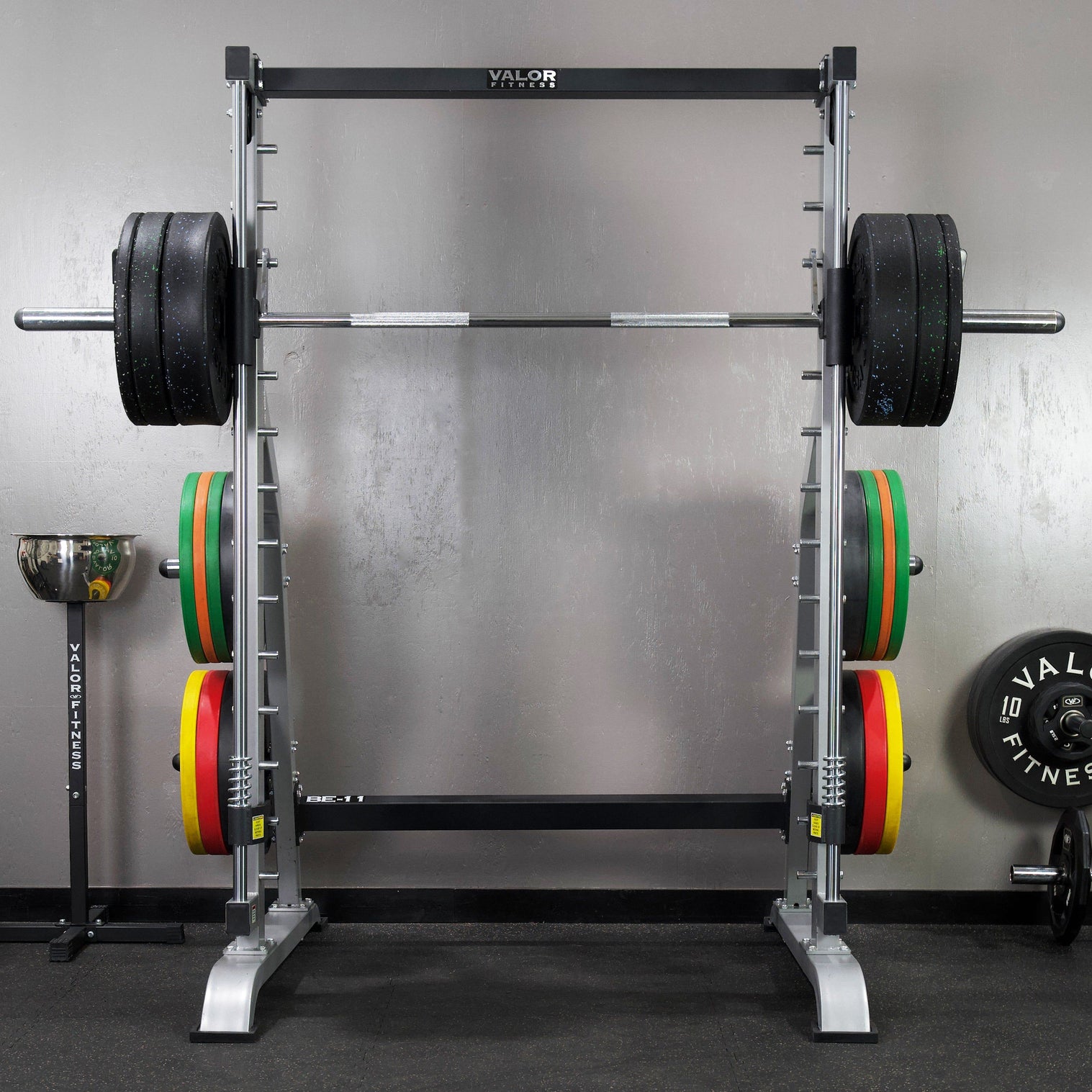 All-in-One Smith Machine with Plate Storage – Valor Fitness
