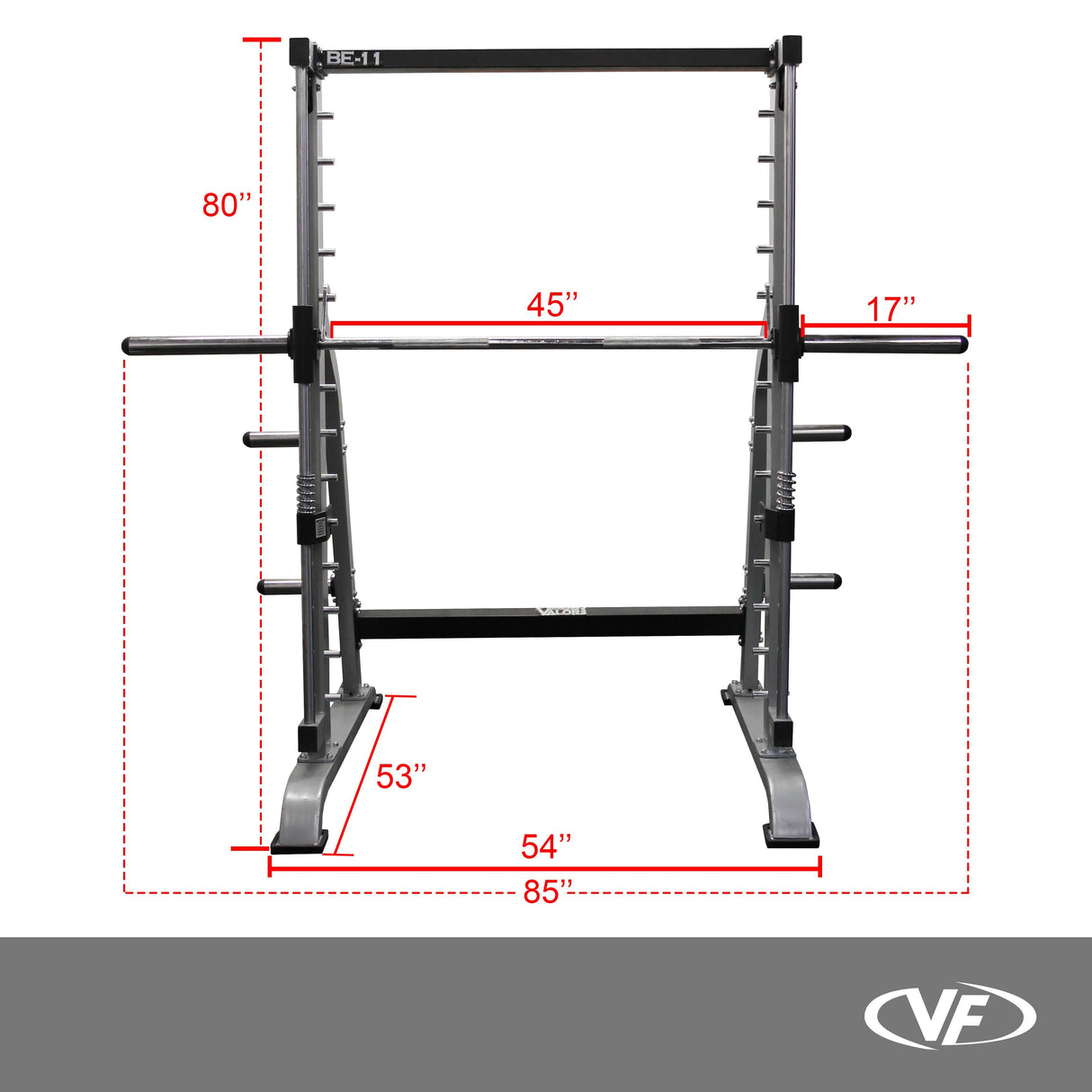 BE-11BCB, Counterbalanced Smith Machine