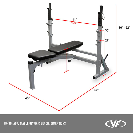 BF-39, Adjustable Olympic Bench