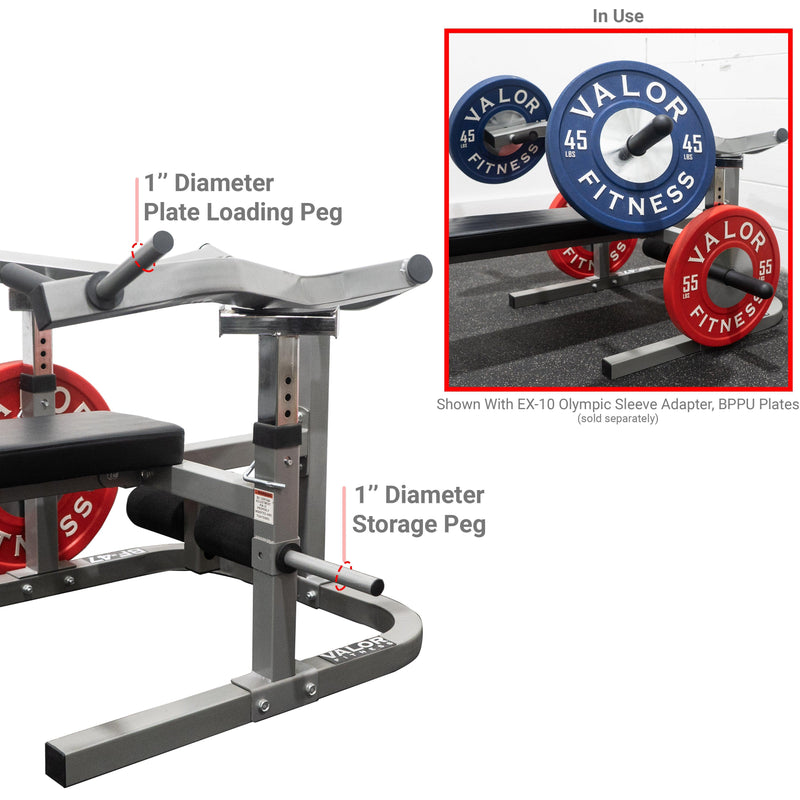 Load image into Gallery viewer, Valor Fitness BF-47, Adjustable Bench Press w/ Converging Arms
