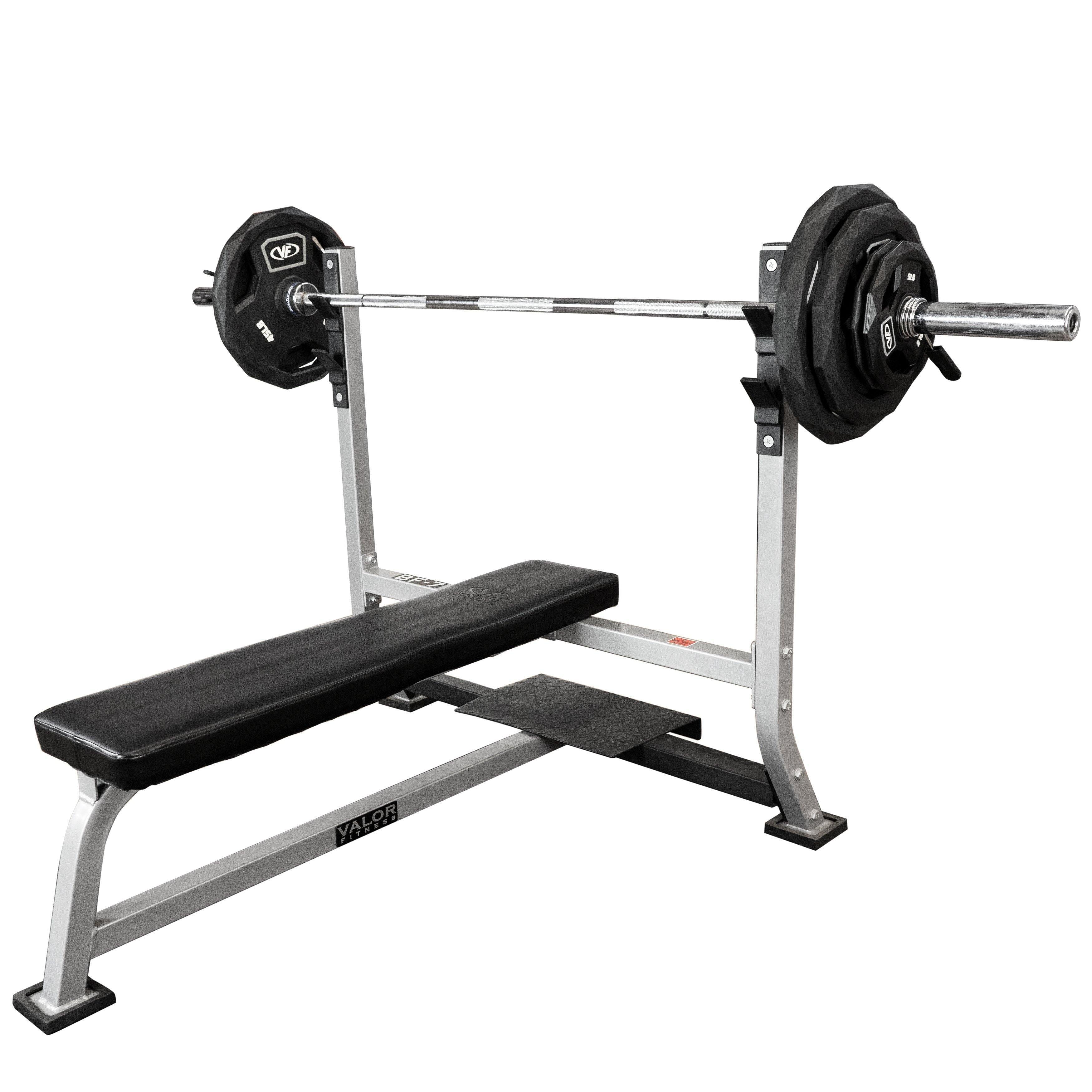 Olympic Bench Bundle With Barbell And