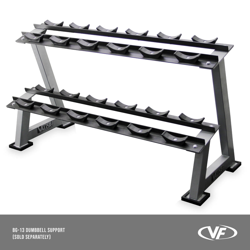 Load image into Gallery viewer, Valor Fitness BG-10, 2-Tier Dumbbell Rack
