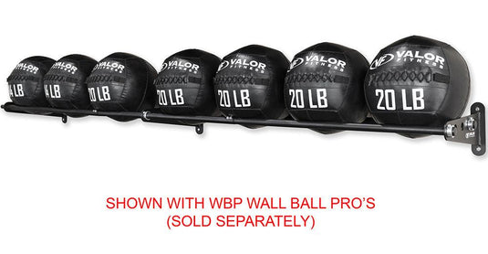 Valor Fitness BG-53, Wall Mounted Wall Ball Rack