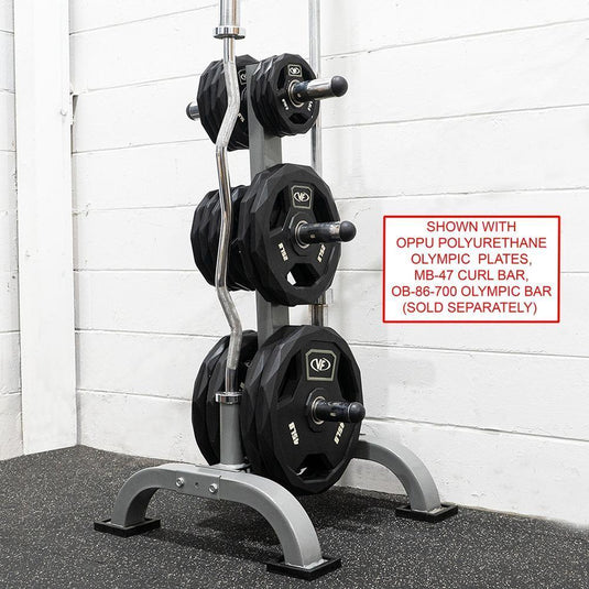 Valor Fitness BH-7, Olympic Bar and Plate Rack