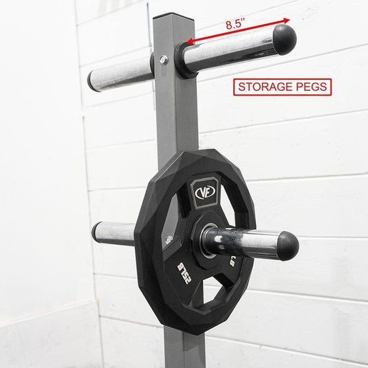 Valor Fitness BH-7, Olympic Bar and Plate Rack