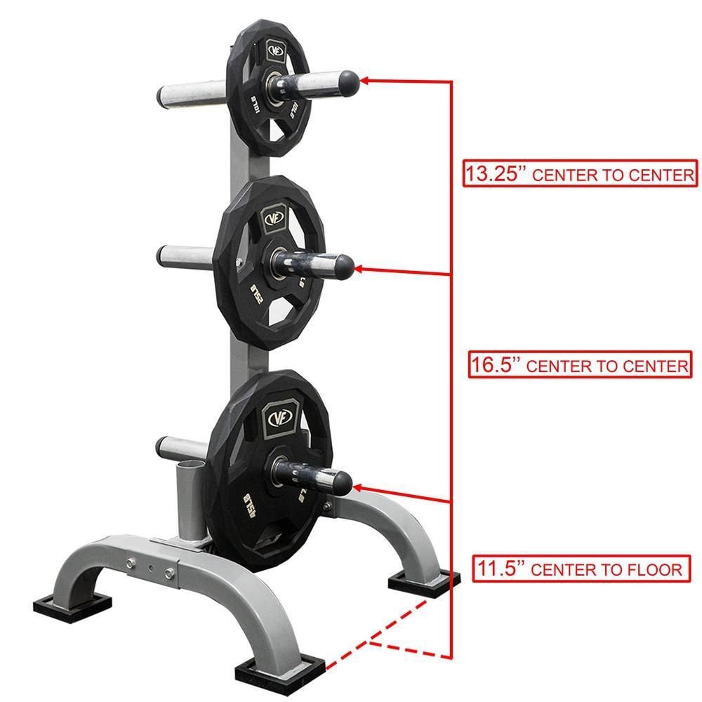 Valor Fitness BH-7, Olympic Bar and Plate Rack