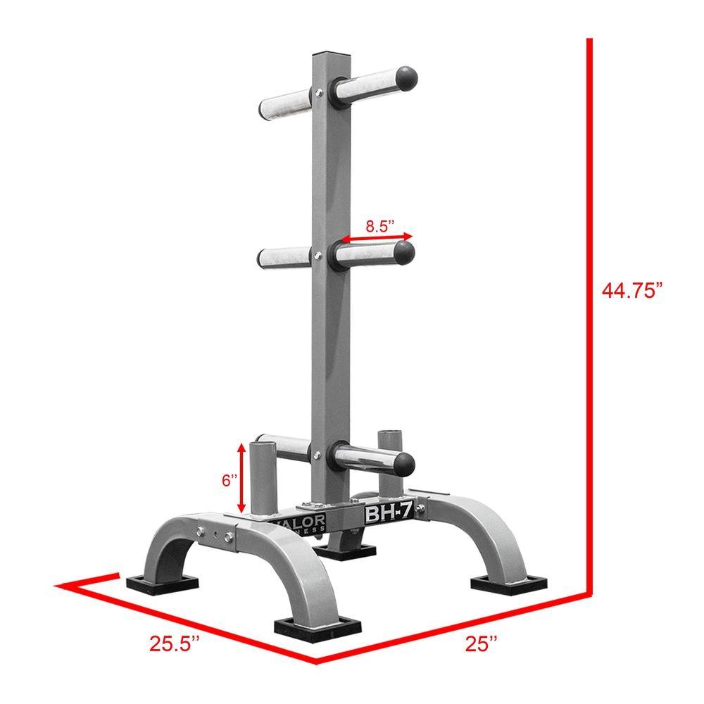 Icarian Precor Weight Tree Marcy Olympic 2-Tier A-Frame Weight