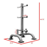 Valor Fitness BH-7, Olympic Bar and Plate Rack