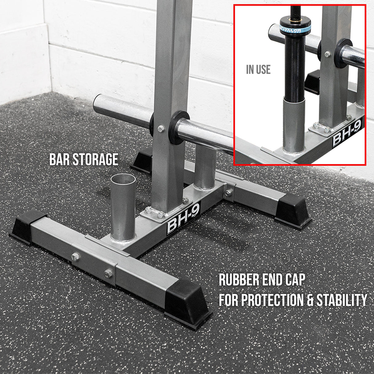 BH-9, Olympic Plate Tree w/ Bar Storage