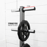 BH-9, Olympic Plate Tree w/ Bar Storage