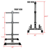 BH-9, Olympic Plate Tree w/ Bar Storage