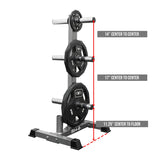 BH-9, Olympic Plate Tree w/ Bar Storage