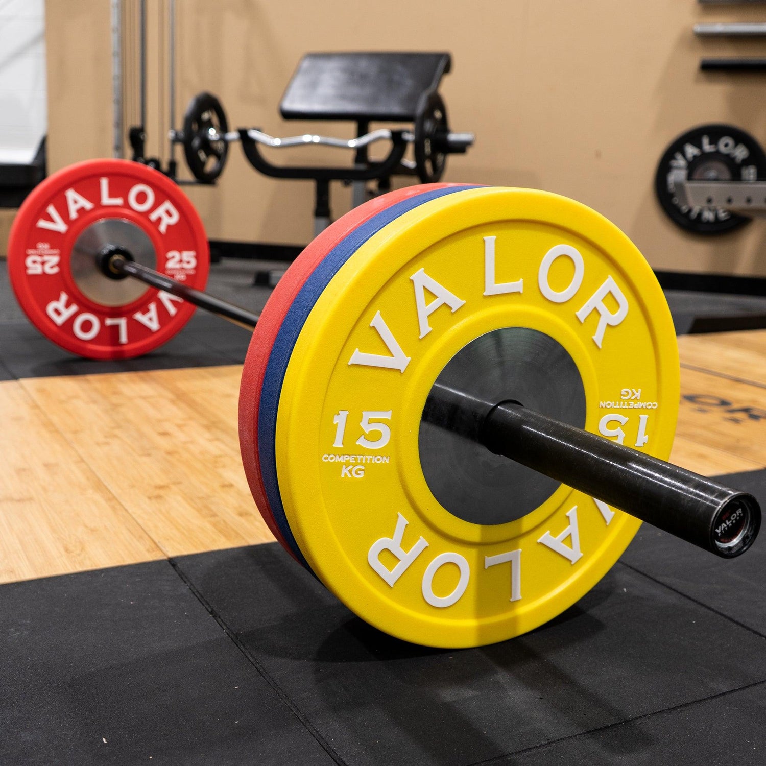 KG Bumper Plates Multiple Weights Available Valor Fitness BPKG