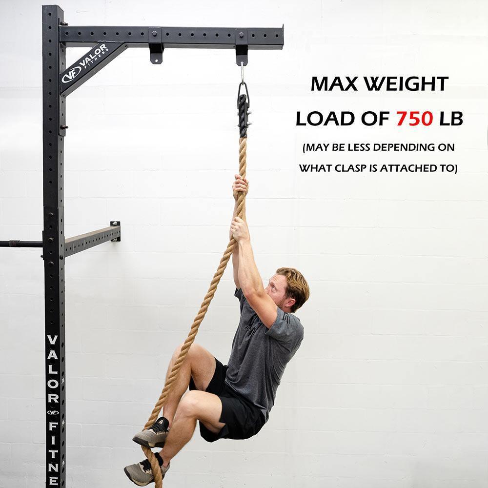 Climbing Rope Clamp Secure Overhead Attachment – Valor Fitness